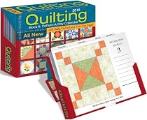 Quilting Block & Pattern-a-Day: 2010 Day-to-Day Calendar