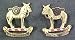 2nd Field Artillery Distinctive Unit Insignia - 1 Pair (THE SECOND FIRST)