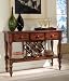 Kitchen & Housewares : Powell Tarragon "Warm Brown Pecan" Sideboard