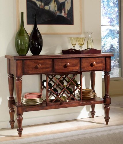Powell Tarragon Warm Brown Pecan Sideboard