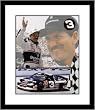 Dale Earnhardt Sr NASCAR Auto Racing Framed 8x10 Photograph Tribute Collage