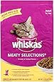 WHISKAS MEATY SELECTIONS Chicken and Turkey Flavors Dry Cat Food 15 Pounds