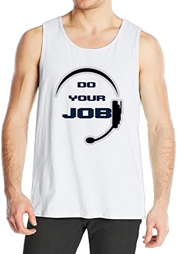 Do Your Job Patriots Earpiece Men Sleeveless T-Shirt