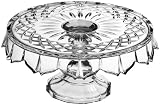 Godinger Rendezvous Footed Cake Plate