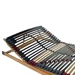 7 Zonen Lattenrost Rhodos KF - Kopf- und Fu�teil verstellbar 44 Leisten Lattenroste Mittelgurt 100x200 cm