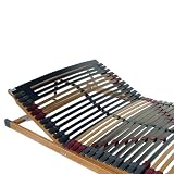 7 Zonen Lattenrost Rhodos KF - Kopf- und Fu�teil verstellbar 44 Leisten Lattenroste Mittelgurt 90x200 cmvon "FMP Matratzenmanufaktur"