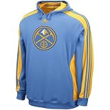 Denver Nuggets adidas Colorblock Hooded Sweatshirt