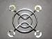 Image of StarTech.com 6 cm Wire Fan Guard for Case or Cooling Fans GOLDGUARD6 (Gold)