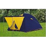 Ukayed Navy Blue 4 Person Double Skinned Igloo Camping Tent
