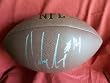 Riley Cooper Autographed NFL Wilson Composite Football, Philadelphia Eagles, Florida Gators, Proof Photo of Riley Signing for Us.