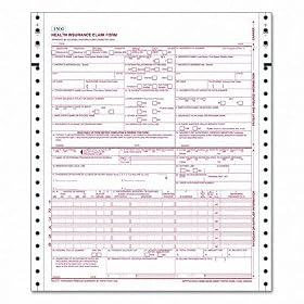 ~:~ TOPS BUSINESS FORMS ~:~ CMS Health Insurance Claim 1500, Lttr, ...