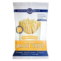 Gourmet Basics Smart Fries Vintage Cheddar, 3-Ounce Bags (Pack of 12)