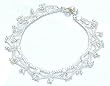 Sterling Silver Jewelry Ankle Bracelet Pairs 10.25 inches (sanklt007)
