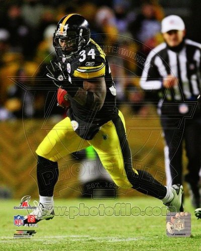 Rashard Mendenhall 2010 AFC Championship Game Action - Pittsburgh Steelers NFL 8x10 Photo