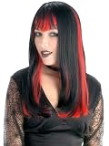 Widow Black Wig Spider Theatre Costumes Accessory