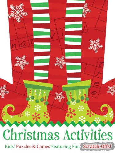 Christmas Activities: Kids' Puzzles & Games Featuring Fun Scratch-Offs!