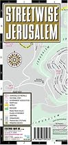 Streetwise Jerusalem Map - Laminated Center City Street Map of Jerusalem, Israel - Folding pocket size travel map (Streetwise (Streetwise Maps))