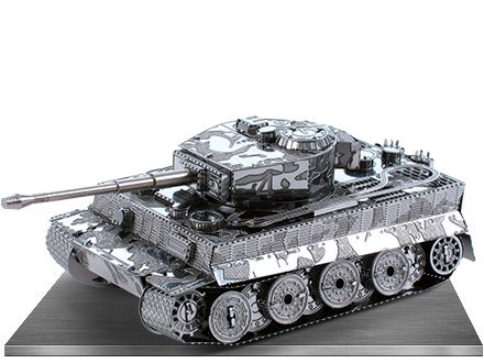 Tiger 1 Tank Metal Earth 3D Laser Cut Steel WWII Model