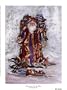 Peggy Abrams Christmas On Its Way 6x8 Poster Print