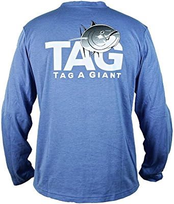 Bluefin TAG Technical Long Sleeve Shirt - Light Blue - Medium