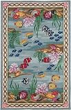8' x 10' Rectangular Accents Underwater by 828 Rugs International Accents Collection CCL28