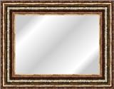 Review ArtToFrames  / 16x20 / 16 x 20 Mirror Frame Antique Burgundy/Gold Scoop w/ Gold Lip .. 2.5'' wide