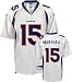 Brandon Marshall Jersey: Reebok White Replica #15 Denver Broncos Jersey - XX-Large