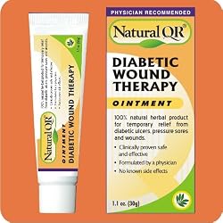 NaturalQR&reg; Diabetic Wound Therapy Ointment, 1.1oz Tube