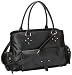 Buffalo London BAG KS-4328-01 syn leather black 01, Damen Henkeltasche, schwarz, (black 1)