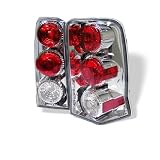 02-06 Cadillac Escalade Euro Taillights - Chrome 