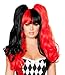 Roma Costume Black Red Wig