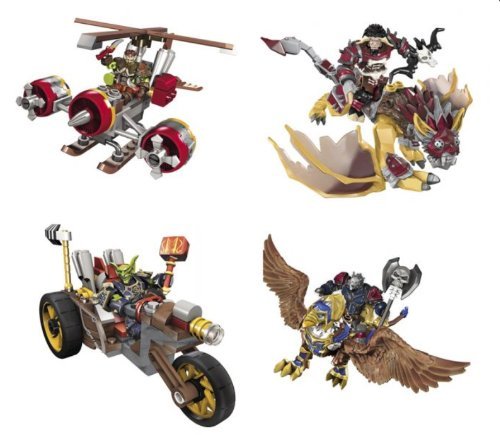 Mega Bloks World of Warcraft Mount Assortment