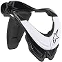 Alpinestars Bionic Neck Support SB Adult Neck Brace Dirt Bike Motorcycle Body Armor - Color: Black/White, Size: Medium