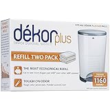 Diaper Dekor Plus Refill, 2 Count