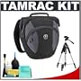 Tamrac 5768 Velocity 8x Pro Photo Digital SLR Camera Sling Bag (Black) + Tripod + Accessory Kit for Canon Rebel T3, T3i, T1i, T2i, EOS 60D, 5D, 7D, Nikon D3000, D3100, D5000, D5100, D7000, D300s, Olympus Evolt E-5, E-30, E-620 & Sony Alpha A560, A580, A33, A35, A55