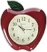Westclox RA37340 3-Dimensional Apple 10&quot Wall Clock, Multicolor