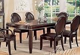 Dining Table Contemporary Style Wenge Finish