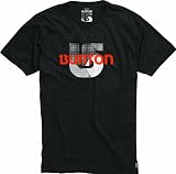 Burton Herren T-Shirt HALFTONE SLIMFIT, HEATHER TRUE BLACK, S, 257380