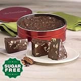 The Swiss Colony Sugar-Free Chocolate Pecan Fudge