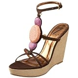 Sergio Zelcer Womens Whale T Strap Wedge
