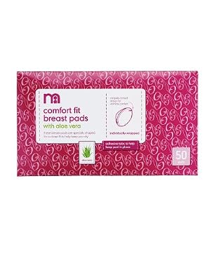 Comfort Fit Breast Pads with Aloe Vera - 50pk