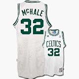 Kevin McHale Jersey: adidas White Throwback Swingman #32 Boston Celtics Jersey - Large