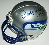 Dave Krieg Autographed Seattle Seahawks Mini Helmet