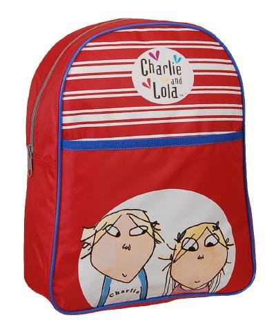 Charlie and lola kids backpack