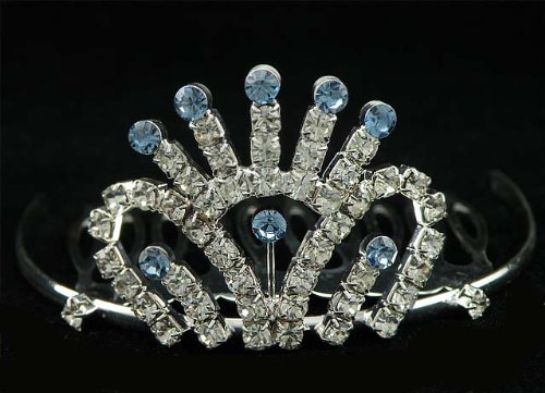 FAIRY PRINCESS BLUE TIARA CROWN W71
