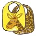 Baby : Giraffe Baby Bib Set by ORE