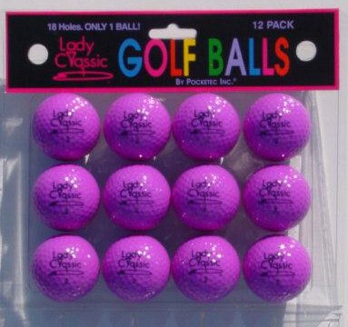 Lady Classic Ladies Golf Balls Purple