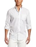 Nautica Mens Long Sleeve Multistripe Shirt