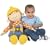 Giant 70cm Bob The Builder With Pilchard Beanie