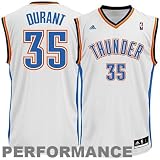 NBA Youth Oklahoma City Thunder Kevin Durant Swingman Home Jersey  (White, Small)